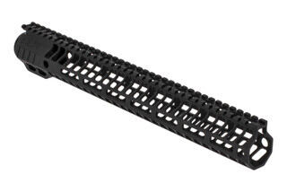 SLR Rifleworks HELIX series 14.87" M-LOK rail for the AR-15 with full length top rail with black anodized finish.
